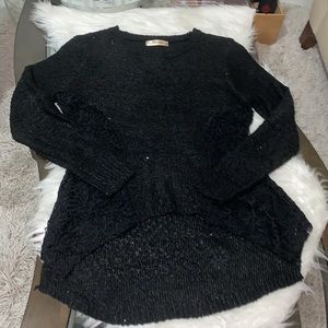 Missshop black knit sweater. Size L